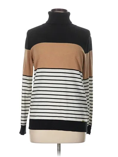 Pre-owned Tommy Hilfiger Turtleneck Sweater In Brown