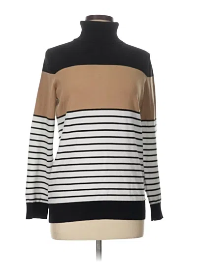 Pre-owned Tommy Hilfiger Turtleneck Sweater In Brown