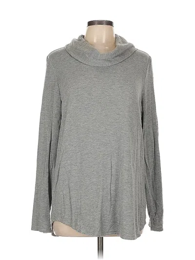 Pre-owned Tommy Hilfiger Turtleneck Sweater In Gray