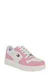 Tommy Hilfiger Twigye Sneaker In White/coco Pink