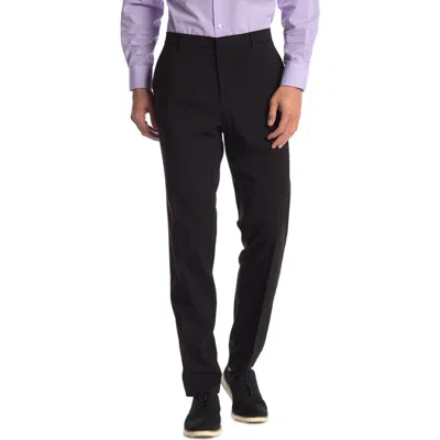 Tommy Hilfiger Twill Tailored Suit Separate Pants In Black