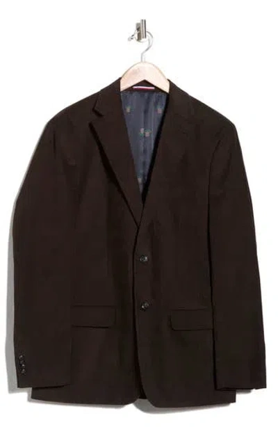 Tommy Hilfiger Two-button Corduroy Sport Coat In Brown