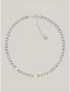 Tommy Hilfiger Two-tone Stainless Steel Necklace, 16" + 2" Extender In Multi