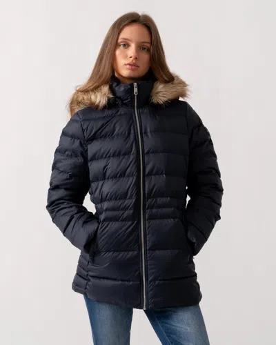 Tommy Hilfiger Tyra Down Faux Fur Womens Jacket