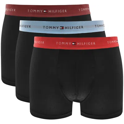 Tommy Hilfiger Underwear 3 Pack Trunks Black