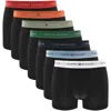 Tommy Hilfiger Underwear 7 Pack Trunks Black In Multi