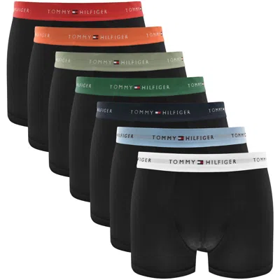 Tommy Hilfiger Underwear 7 Pack Trunks Black In Multi