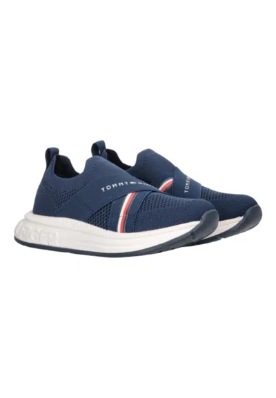 Tommy Hilfiger Kids' Unisex Baby Sneakers  In Blue