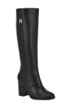 Tommy Hilfiger Dezy Knee High Boot In Black
