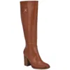 Tommy Hilfiger Ursy Womens Zipper Knee-high Boots In Medium Natural