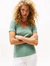 Tommy Hilfiger V In Green