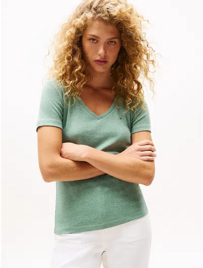 Tommy Hilfiger V In Green