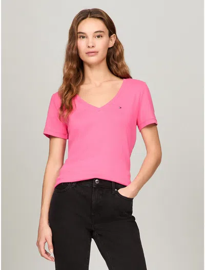 Tommy Hilfiger V In Fandango Pink