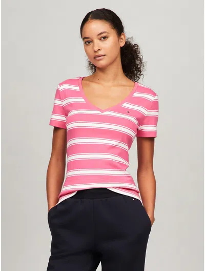 Tommy Hilfiger V In Fandango Pink