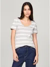Tommy Hilfiger V In Grey Heather