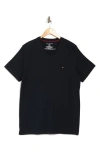 Tommy Hilfiger V-neck Short Sleeve Lounge T-shirt In Dark Navy