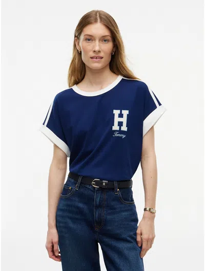 Tommy Hilfiger Varsity H In Blue