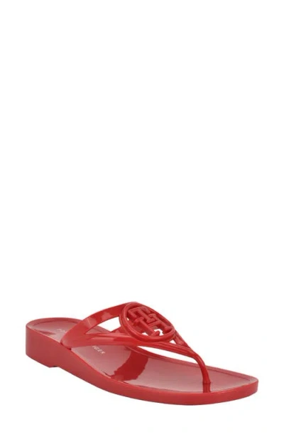 Tommy Hilfiger Vedna Flip Flop In Red