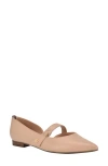 Tommy Hilfiger Women's Venny D'orsay Mary Jane Flats In Barely Beige