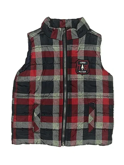Pre-owned Tommy Hilfiger Kids' Vest In Red