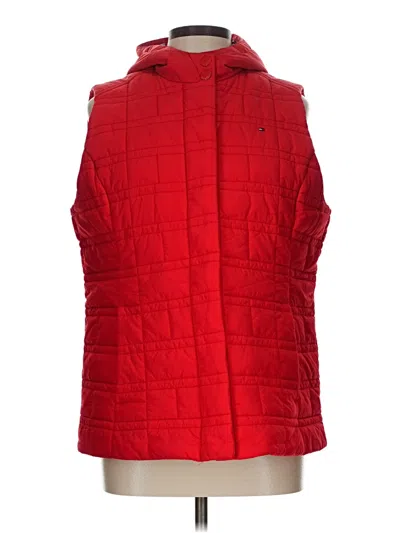 Pre-owned Tommy Hilfiger Vest In Red