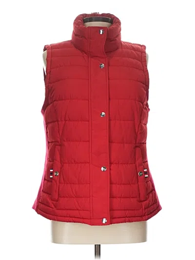 Pre-owned Tommy Hilfiger Vest In Red