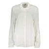 Tommy Hilfiger White Viscose Shirt In Gray