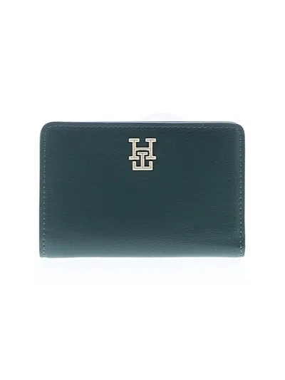 Pre-owned Tommy Hilfiger Wallet In Green