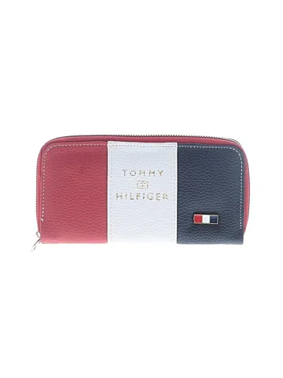 Pre-owned Tommy Hilfiger Wallet In Red