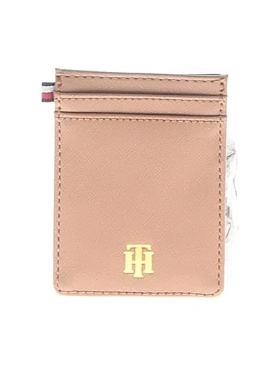Pre-owned Tommy Hilfiger Wallet In Tan