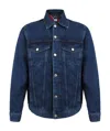 Tommy Hilfiger Washing Effect Denim Jacket In Blue