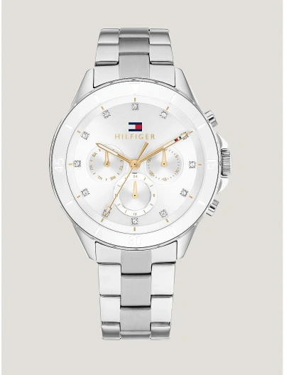 Tommy Hilfiger Watch With Sub In White