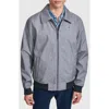 Tommy Hilfiger Water-resistant Soft Shell Zip-up Jacket In Heather Grey