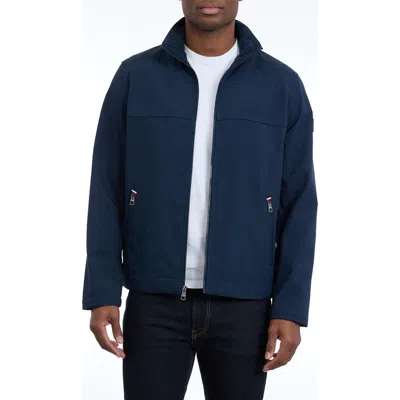Tommy Hilfiger Water Resistant Softshell Jacket In Blue