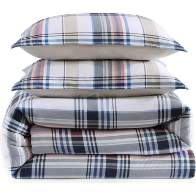 Tommy Hilfiger Waterbury Plaid Comforter & Sham Set In Multi