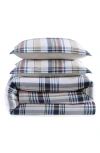 Tommy Hilfiger Waterbury Plaid Cotton 2-pc. Duvet Cover Set, Twin In White