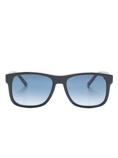 Tommy Hilfiger Wayfarer-frame Tinted Sunglasses In Blue