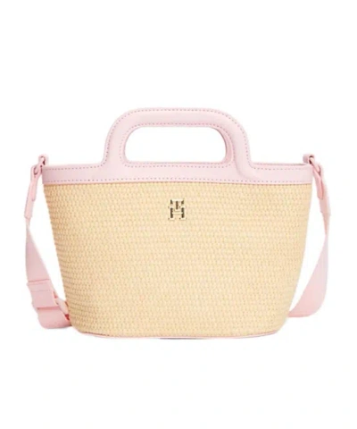 Tommy Hilfiger Weaving Changeable Cross-body Bag In Nude | ModeSens
