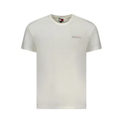 Tommy Hilfiger White Cotton Men T-shirt
