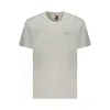 Tommy Hilfiger White Cotton Men T-shirt In Gray
