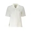 Tommy Hilfiger White Cotton Women Polo Shirt In White