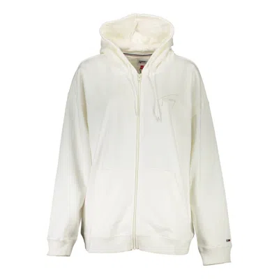Tommy Hilfiger White Cotton Sweater