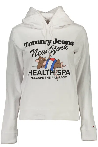 Tommy Hilfiger White Cotton Sweater In Neutral