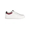 Tommy Hilfiger White Leather Men Sneaker In White