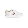 Tommy Hilfiger Sleek White Sneakers With Iconic Contrast Details