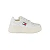 Tommy Hilfiger White Leather Women Sneaker