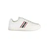 Tommy Hilfiger White Leather Women Sneaker In White