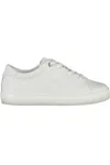 Tommy Hilfiger Sleek White Lace-up Sneakers