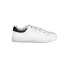 Tommy Hilfiger White Leather Women Sneaker In Multi