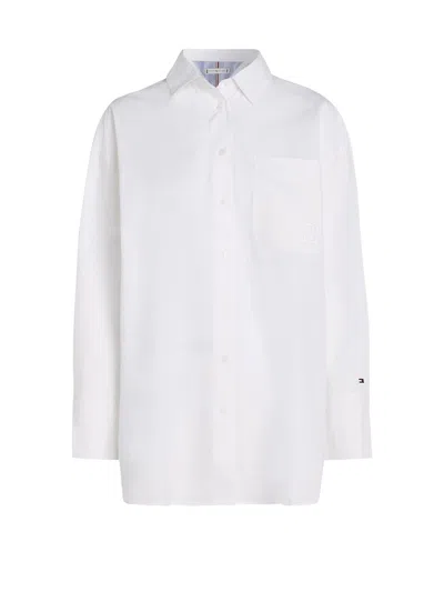 Tommy Hilfiger White Long-sleeved Shirt
